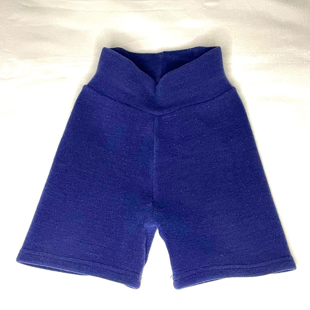 Truly Charis wool shorts navy blue